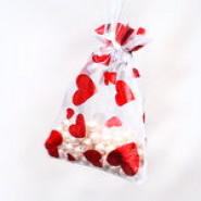 New 27 January - Jewellery organza bags with hearts